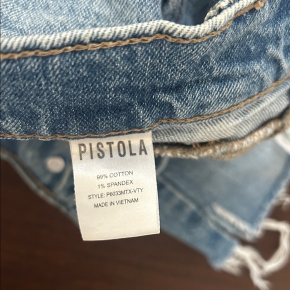 Pistola Frayed Hem Shorts - Picture 3 of 3